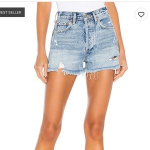 Agolde jaden high waisted shorts